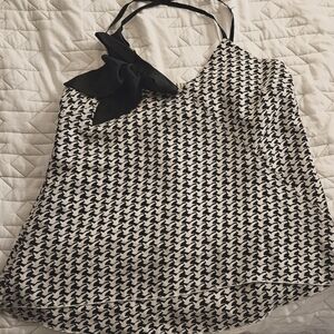 Jessica Simpson halter top. Asymmetrical. Lined